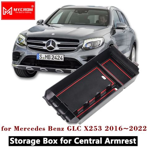 Armrest Box Storage For Mercedes Benz Glc X Glc Coupe Accessories