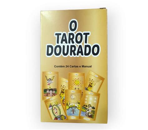 Tarot Dourado 24 Cartas PDV Casa D Maria