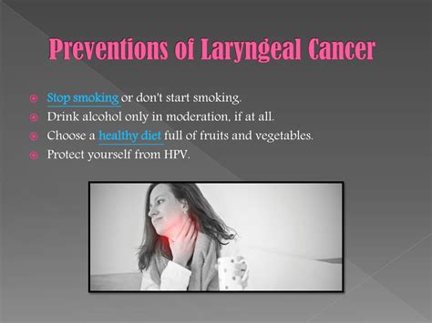 PPT - Laryngeal Cancer: Symptoms, causes, diagnosis and treatment ...