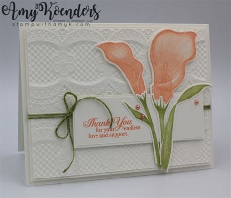 Stampin Up Lasting Lily For Sunday Stamps Stamp With Amy K