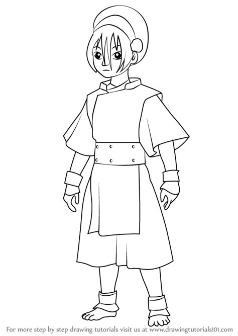 Avatar The Last Airbender Coloring Pages Toph - AllisonilLong