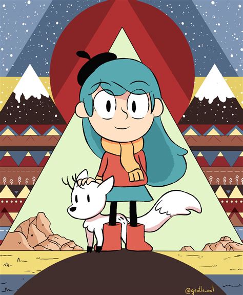 Hilda And The Troll Redraw By Gentle Owl On Deviantart