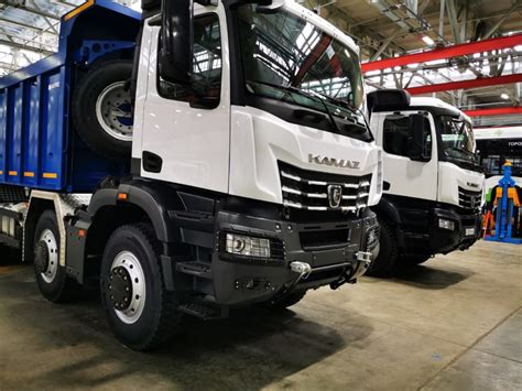 THE TEST OF THE NEWEST KAMAZ DUMP TRUCK WITH THE K5 CAB | Kamaz | Buy ...