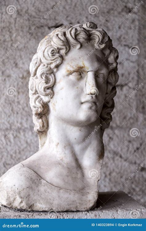 Ancient Greek Sculpture Stoa Of Attolos In Athens Editorial Stock Image