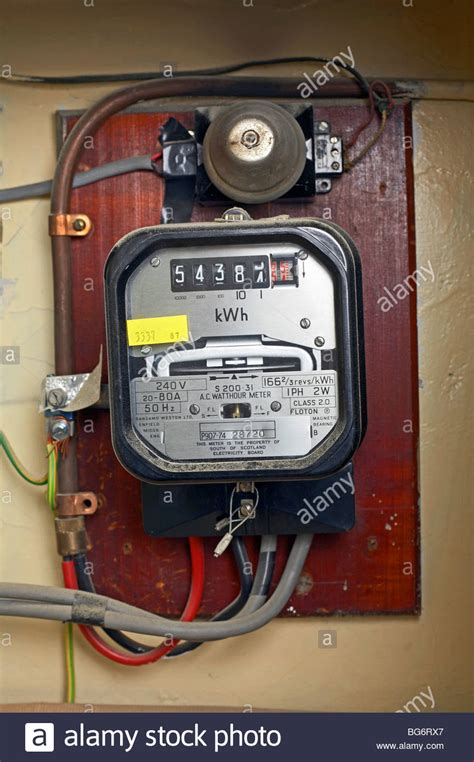 Electricity Meter Uk Hi Res Stock Photography And Images Alamy