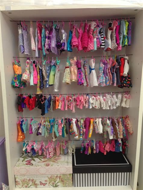 Doll Storage Doll Clothes Storage Ideas Barbie Storage