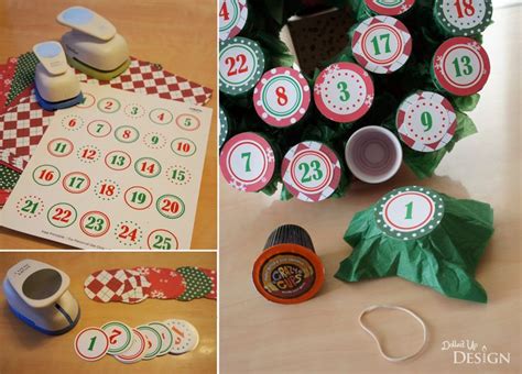 DIY K Cup Advent Calendar Advent Diy Advent Calendar Christmas