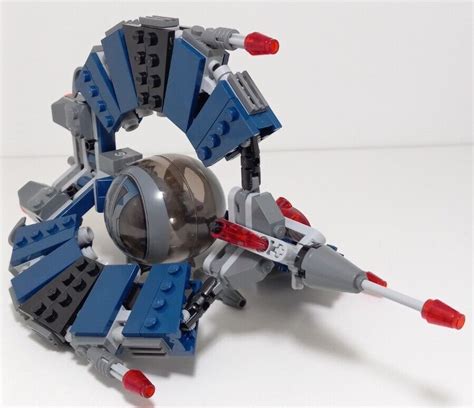 Lego Star Wars Complete Droid Tri Fighter Only For Set 8086 No