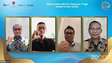 Galeri Investasi Desa Nabung Saham Lampung Selatan Raih Penghargaan Gi