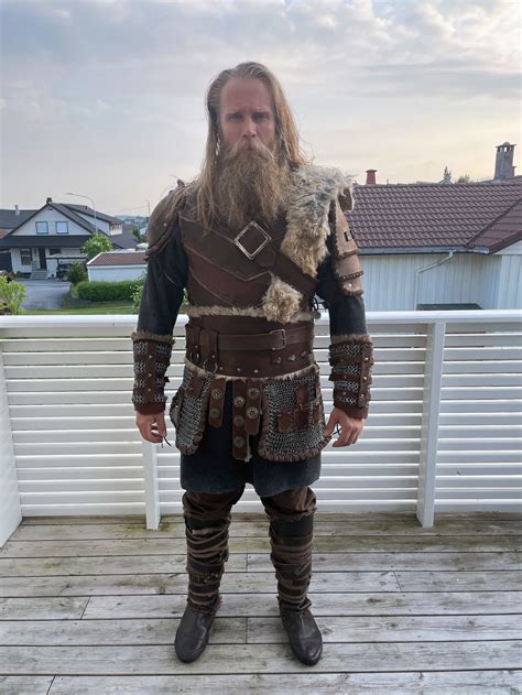 Viking Larp Costume Cosplay Leather Armor For LARP And Etsy