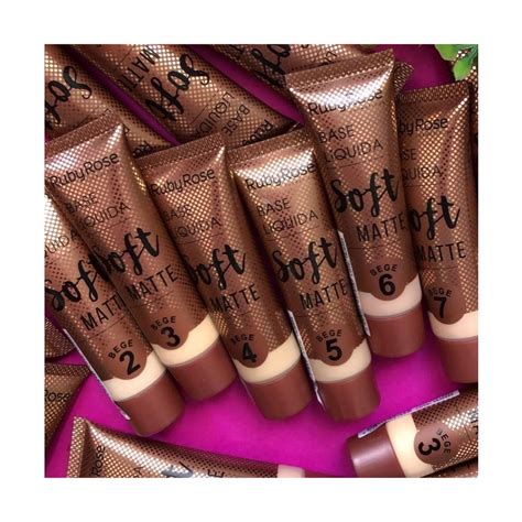 Base Soft Matte BEGE Ruby Rose HB 8050 Liquida Shopee Brasil