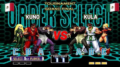 KOF 2002 KUNO Vs KULA Tournament Grand Final YouTube