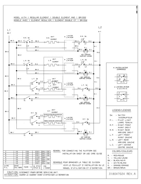 Frigidaire Glec30s8asc Cooktop Wiring Diagram Manualslib