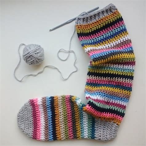 Tejemos Medias De Lana A Crochet