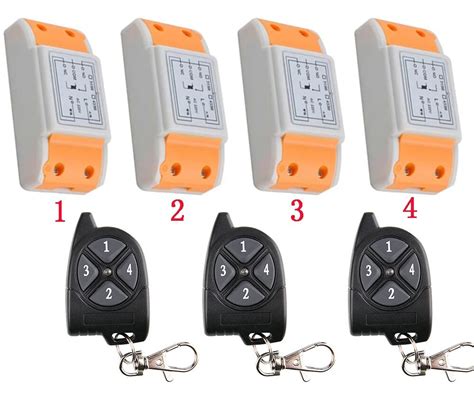 Ac V Ch A Rf Wireless Remote Control Switch System Mhz