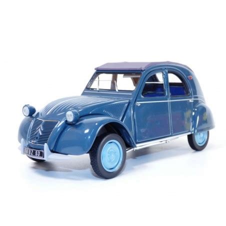 CITROEN 2CV AZL 1959 BLEU GLACIER ECHELLE 1 18eme BY NOREV 181485