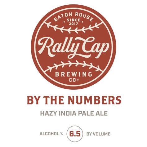 By The Numbers Rally Cap Brewing Company Untappd