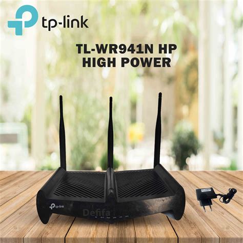 Jual Router Wifi Tp Link Tl Wr Hp High Power Jangkuan Luas Shopee