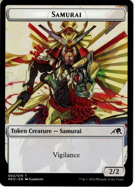 【eng】samurai[mtg Neot 03t] マスターズスクウェアmtg・fab店