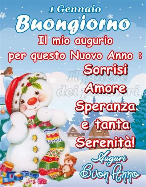 Buongiorno 1 Gennaio Buon Anno Buongiorno Immagini Auguri Di Buona