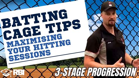 Batting Cage Tips for Kids by Coach Matt | RBI Academy