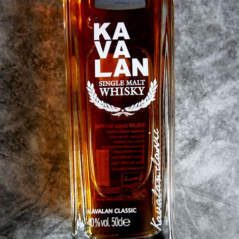 Kavalan Classic Single Malt Whisky 40 50cl