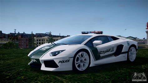 Lamborghini Aventador Lp Dubai Police V For Gta