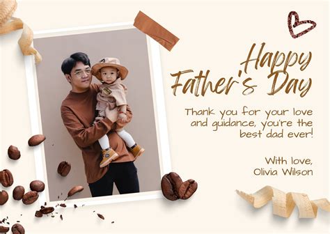 Free Printable Fathers Day Card Templates To Personalize Canva