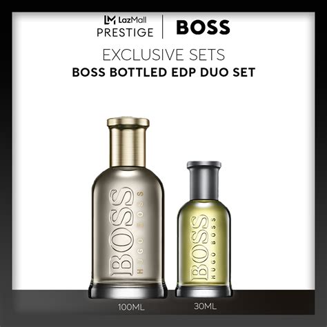 BOSS Bottled Eau De Parfum Duo Set For Men BOSS Bottled EDP 100ml