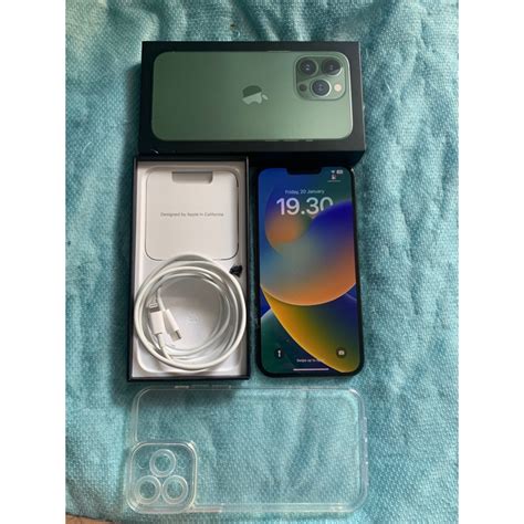 Jual Iphone Pro Max Gb Ibox Alpine Green Bh Des