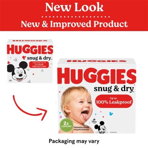 Huggies Snug Dry Baby Diapers Size Lbs Count Kroger