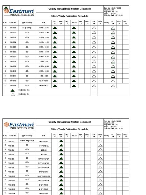 Calibration Sheet Pdf At Janice Lankford Blog