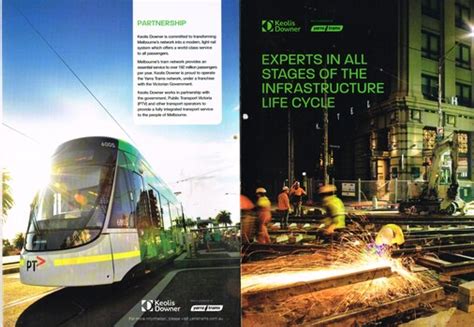 Pamphlet Keolis Downer Experts In All Stages Of Infrastructure Life