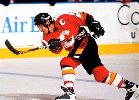 Theo Fleury Calgary Flames Calgary Flames National Hockey League