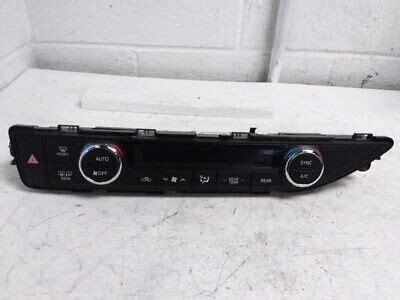 Toyota Highlander Ac Heat Temperature Control Unit Oem Ebay