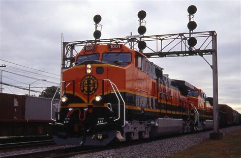 Brighter Times Bnsf Train 101 Launches From Cicero Behind Flickr