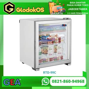 Jual UPRIGHT GLASS DOOR FREEZER GEA RTD 99C SHOWCASE DISPLAY FREEZER