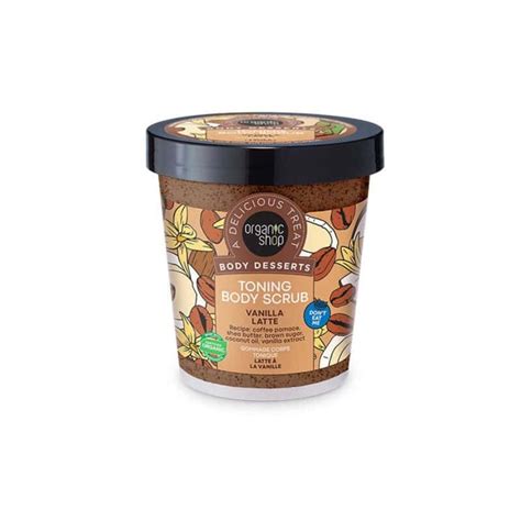 Natura Siberica Organic Shop Body Desserts Scrub Vanilla Latte