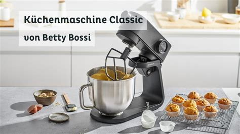 Küchenmaschine Classic Produkt von Betty Bossi YouTube