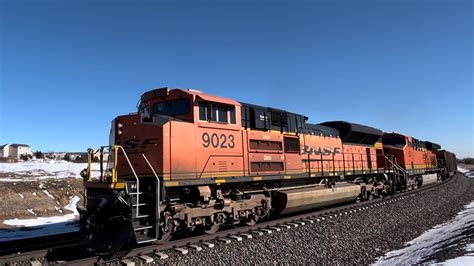 A Northbound BNSF Empty Coal Train Passes By Monument YouTube