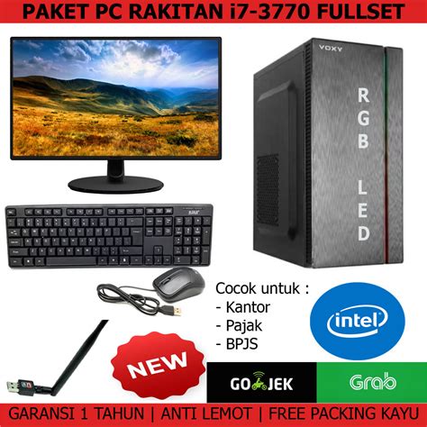 Jual Komputer Pc Rakitan Office Kantor Pajak Bpjs I Ram Gb