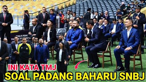 Luahan Tmj Setelah Rasmikan Padang Baharu Snbj Youtube