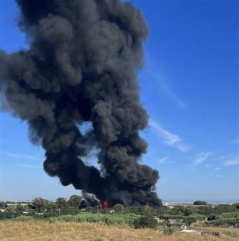 Ciampino Fotoreportage Del Rogo E La Denuncia Di Legambiente Ecco