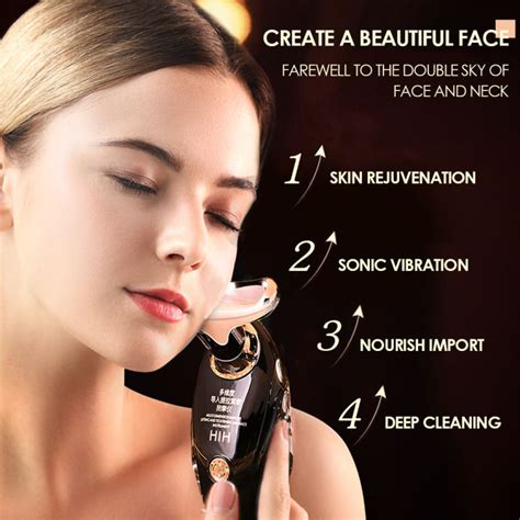 Face Beauty Instrument Facial Massager Sonic Vibration Lifting Fit