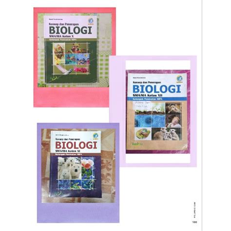 Jual Buku Original Bekas Konsep Dan Penerapan Biologi Kelas X