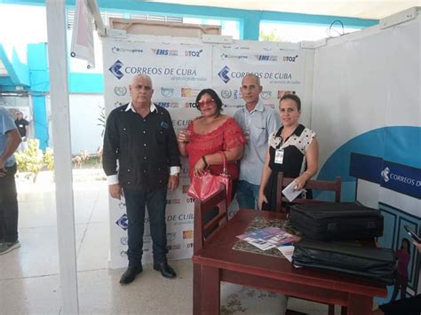 PRESENTE EMPRESA DE CORREOS LAS TUNAS EN LA FERIA DE LA INDUSTRIA Y EL