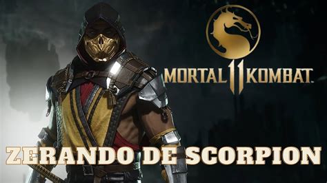 Zerando Com O Scorpion No Mortal Kombat 11 Youtube