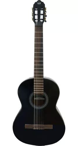 Gewa Vg500142 Guitarra Clásica Negra Acústica Cuerdas Nylon Envío gratis