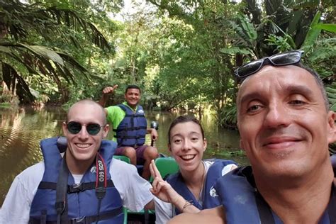 Canoe Wildlife Spotting On Small Canals Of Tortuguero Park