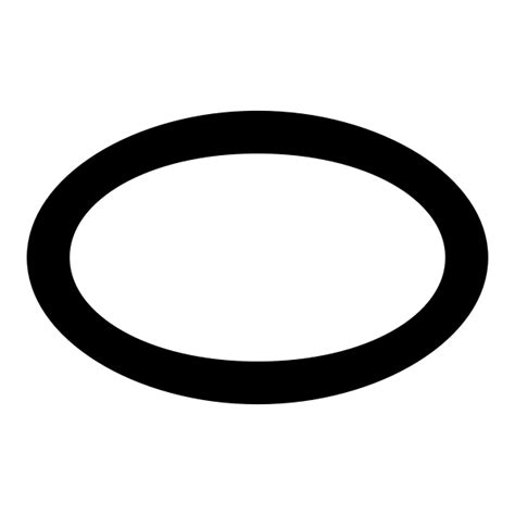 Ellipse Icon Free Svg